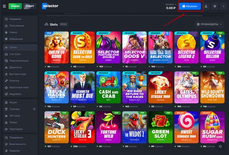 Главная страница